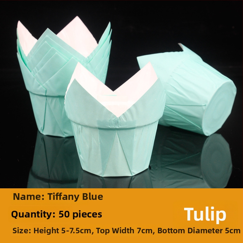 Muffínové papierové formičky na pečenie — Jiang Xiaopei; Materiál: tukový papier; GSM 38; Kategória: papier na pečenie; Nelepivý