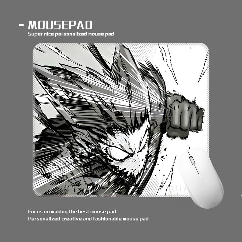 wkUK spēļu peli paliktnis, melnbalts anime dizains, neslīd, dabīgā gumija, vienpusējs, karstā pārneses drukāšana, pielāgojams pēc attēla vai parauga