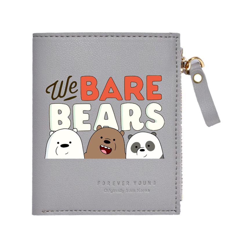 Дамски вертикален портфейл PU кожа, подплата нейлон, анимационен принт, пролет 2025