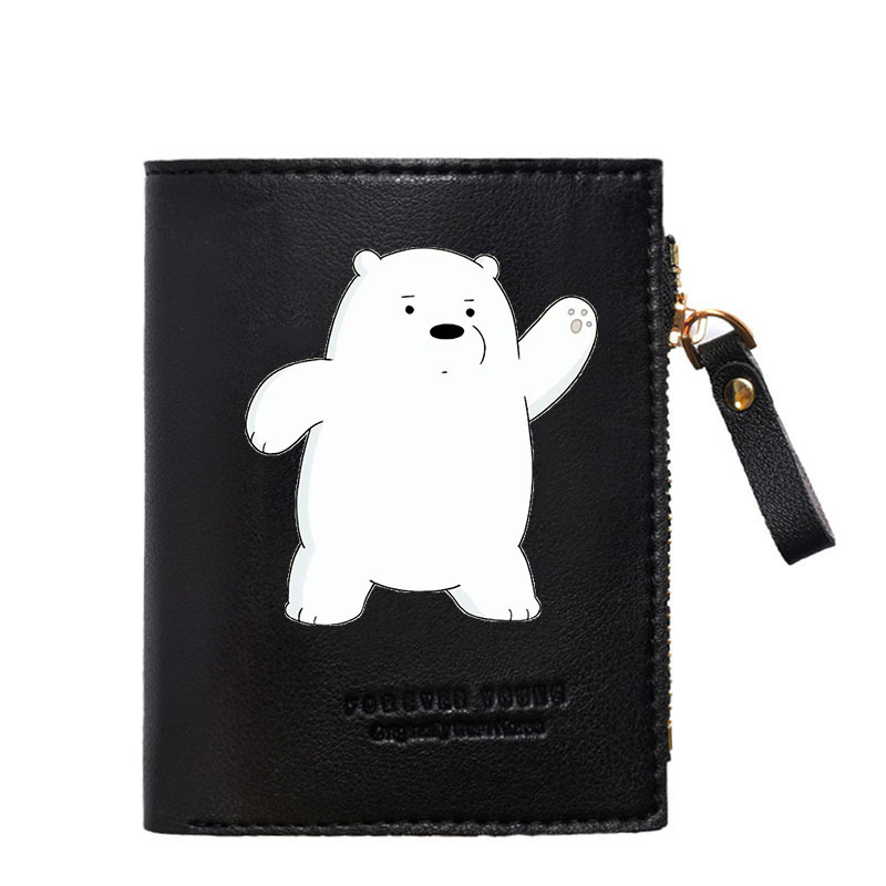 Дамски вертикален портфейл PU кожа, подплата нейлон, анимационен принт, пролет 2025