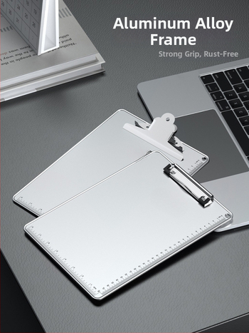 Klipbord s jedným klipom, model 7051C1085-15, materiál akryl