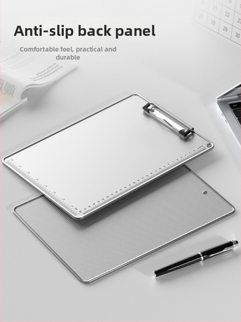 Klipbord s jedným klipom, model 7051C1085-15, materiál akryl