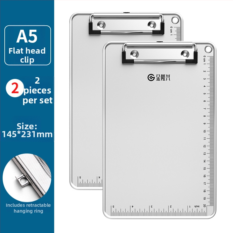 Klipbord s jedným klipom, model 7051C1085-15, materiál akryl