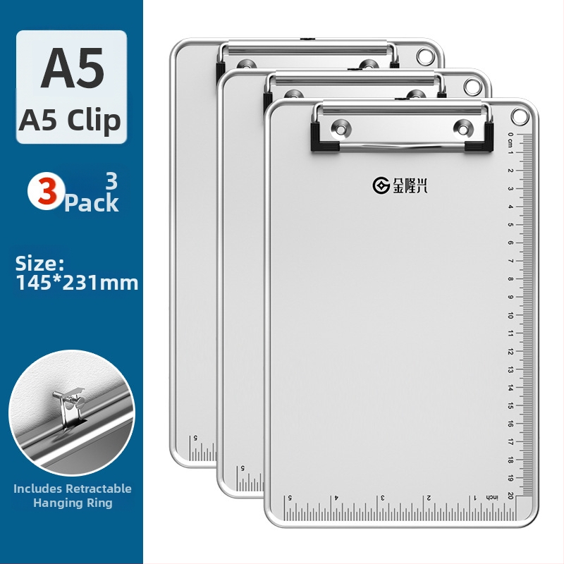 Klipbord s jedným klipom, model 7051C1085-15, materiál akryl