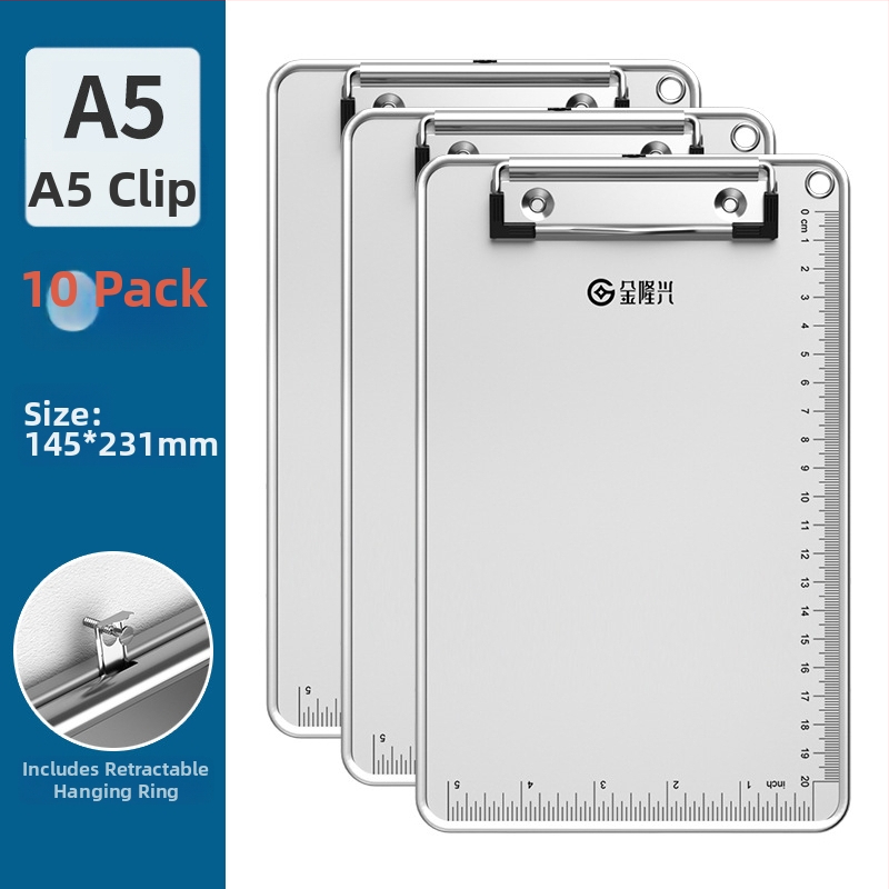 Klipbord s jedným klipom, model 7051C1085-15, materiál akryl