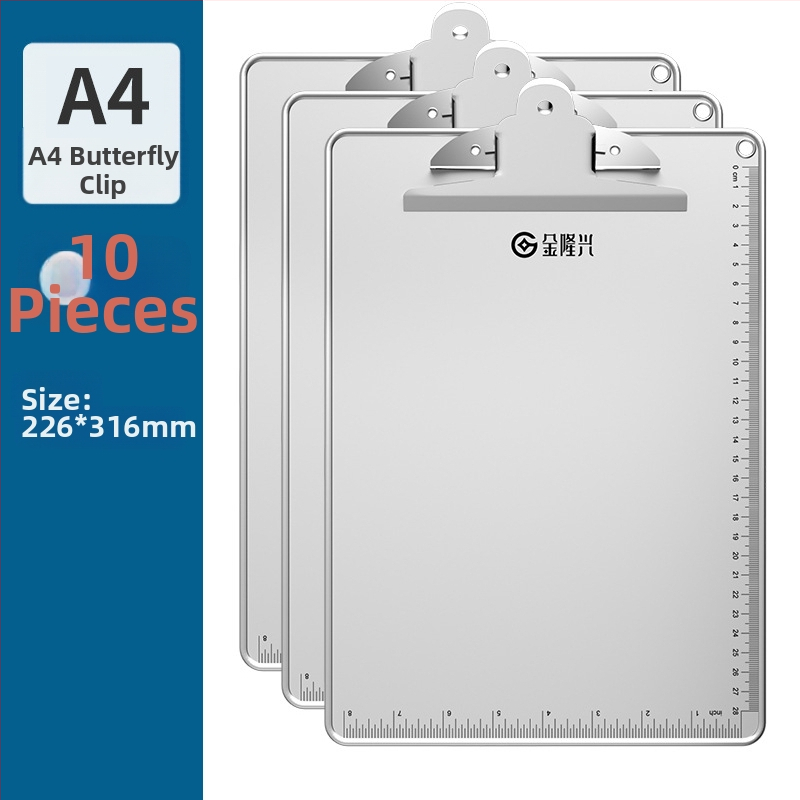 Klipbord s jedným klipom, model 7051C1085-15, materiál akryl