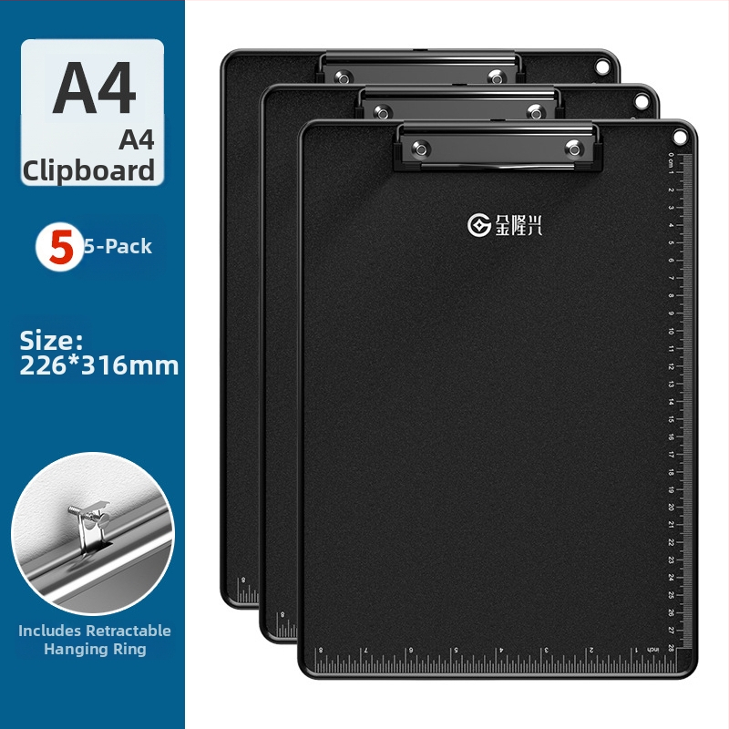 Klipbord s jedným klipom, model 7051C1085-15, materiál akryl