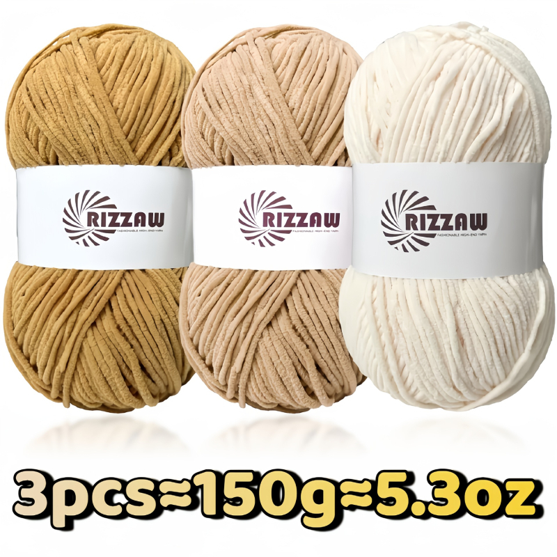 Вълнена прежда, 5 нишки, мляко-памучна смес, марка Grandma Textile HL-3