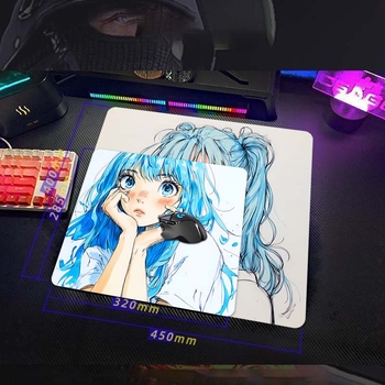 Peles paliktnis e-sportam, dabīgā guma, pretslīd, vienpusīgs, logotipa drukāšana