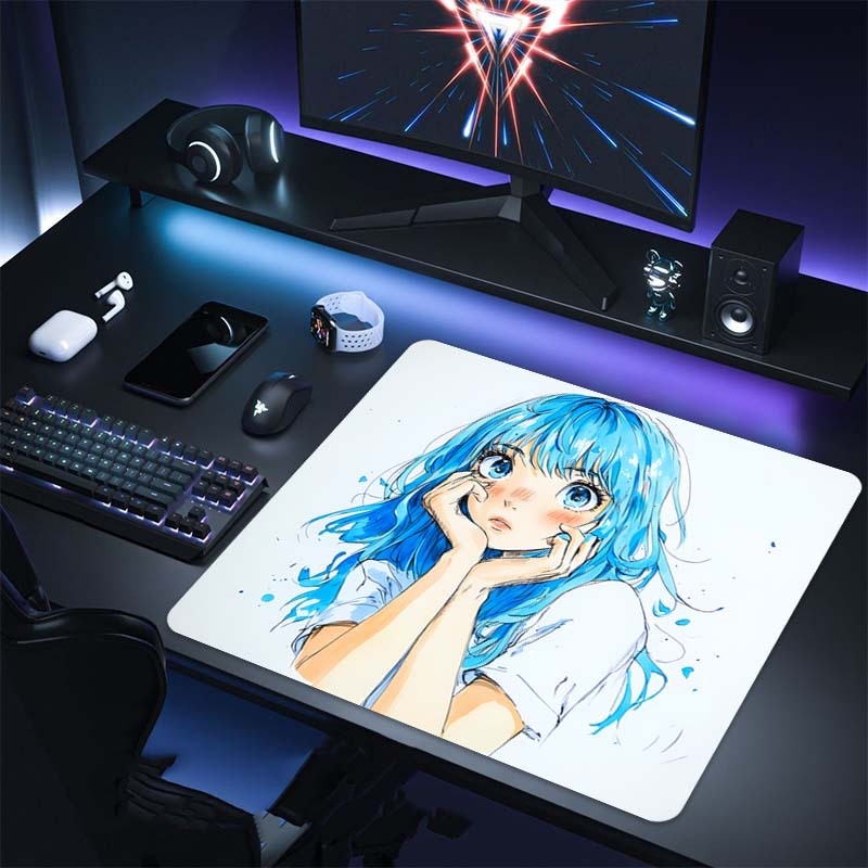 Peles paliktnis e-sportam, dabīgā guma, pretslīd, vienpusīgs, logotipa drukāšana