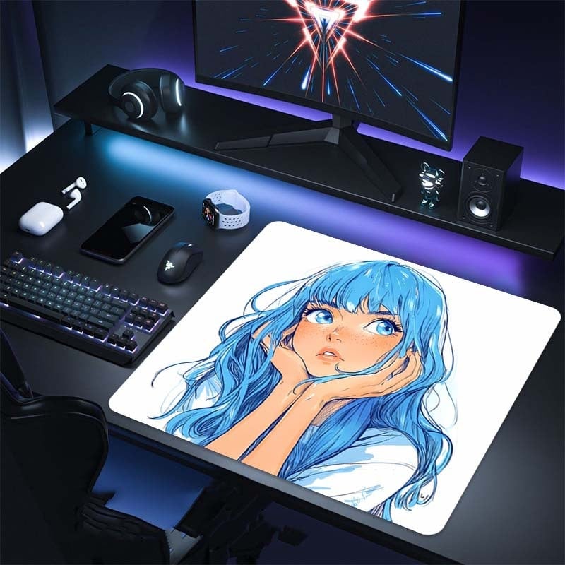 Peles paliktnis e-sportam, dabīgā guma, pretslīd, vienpusīgs, logotipa drukāšana