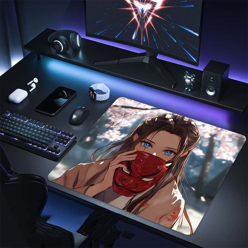 Peles paliktnis e-sportam, dabīgā guma, pretslīd, vienpusīgs, logotipa drukāšana