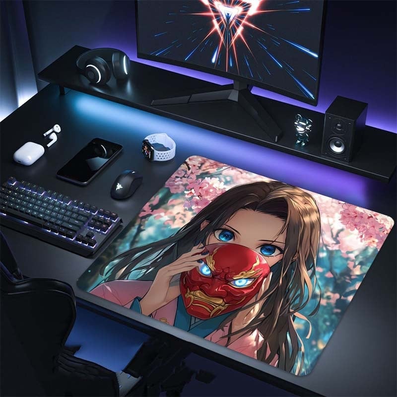 Peles paliktnis e-sportam, dabīgā guma, pretslīd, vienpusīgs, logotipa drukāšana