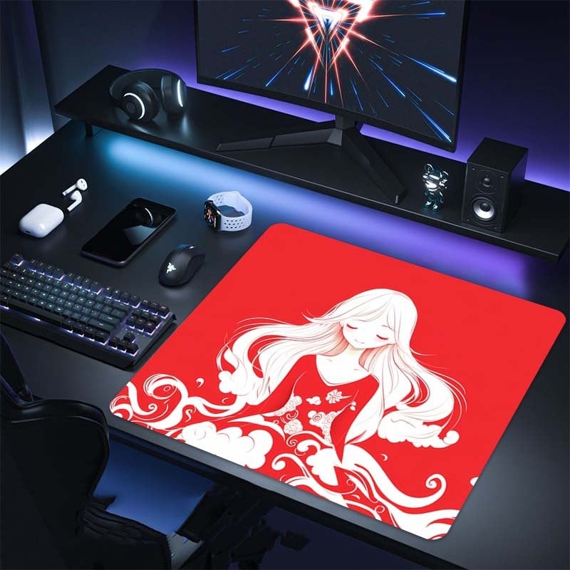 Peles paliktnis e-sportam, dabīgā guma, pretslīd, vienpusīgs, logotipa drukāšana