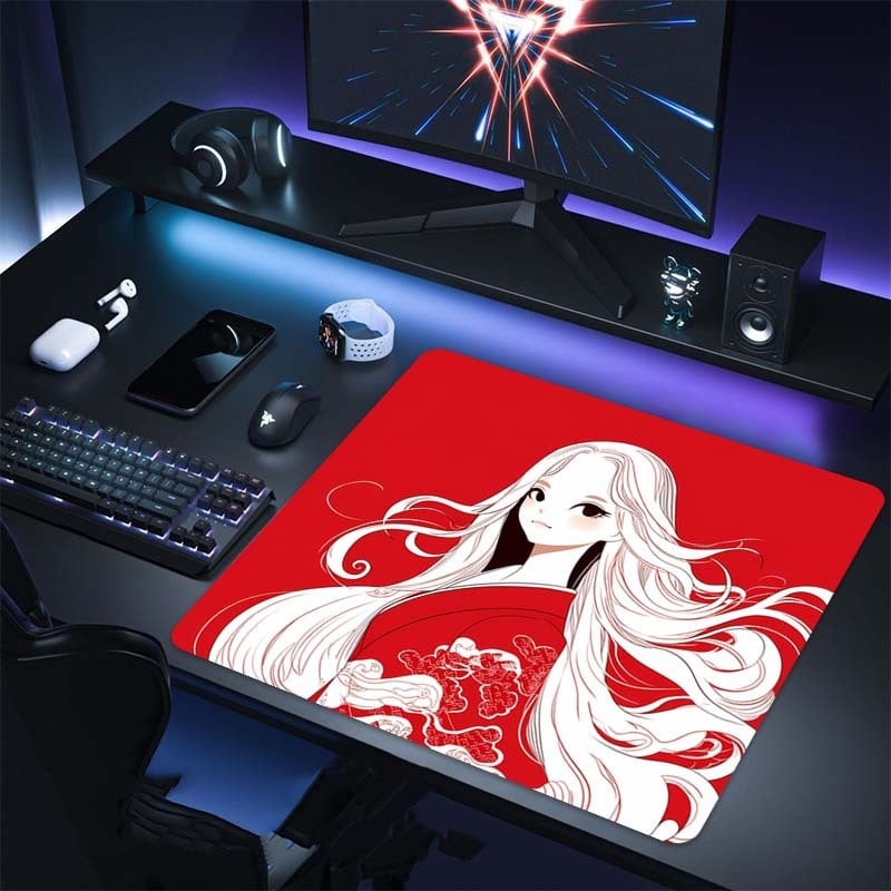 Peles paliktnis e-sportam, dabīgā guma, pretslīd, vienpusīgs, logotipa drukāšana