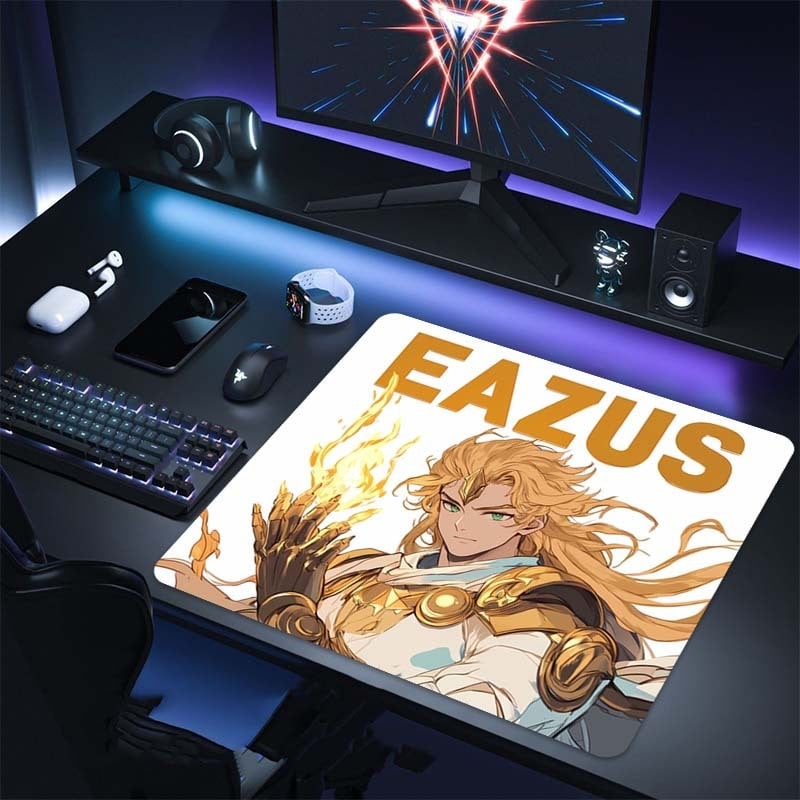 Peles paliktnis e-sportam, dabīgā guma, pretslīd, vienpusīgs, logotipa drukāšana