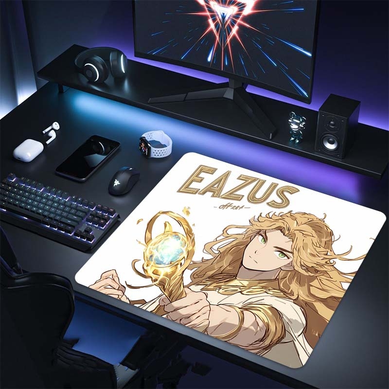 Peles paliktnis e-sportam, dabīgā guma, pretslīd, vienpusīgs, logotipa drukāšana