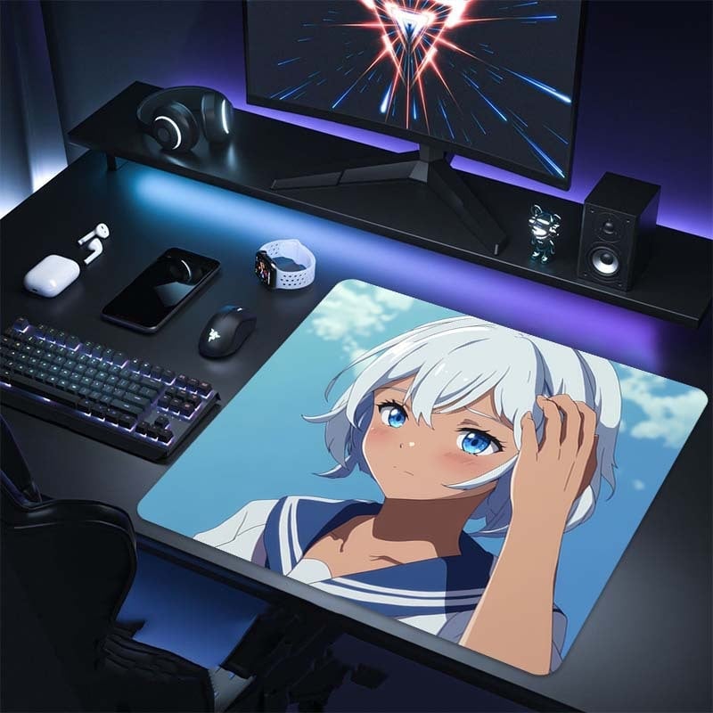 Peles paliktnis e-sportam, dabīgā guma, pretslīd, vienpusīgs, logotipa drukāšana