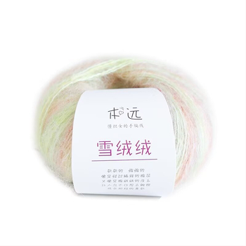 Mohair gradientná priadza na pletenie — 7S, Ply 1, Produktové číslo 25G, Značka Ancient Road Sheep