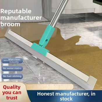 Langchen Silikona Stikla Tīrīšanas Skrāpis Vannas Istabai ar Pielāgotu Privāto Zīmi