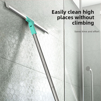 Langchen Silikona Stikla Tīrīšanas Skrāpis Vannas Istabai ar Pielāgotu Privāto Zīmi