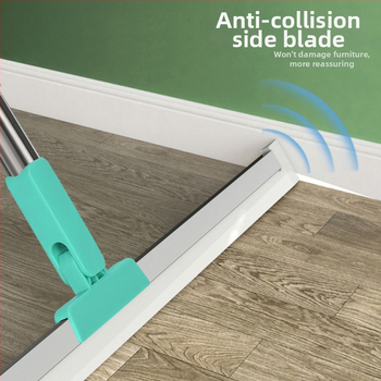 Langchen Silikona Stikla Tīrīšanas Skrāpis Vannas Istabai ar Pielāgotu Privāto Zīmi