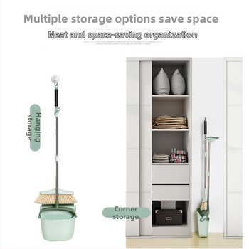 Súprava metly a lopatky na prach – plast + oceľ, 0.7 kg, 40 kusov v balení, jar 2021