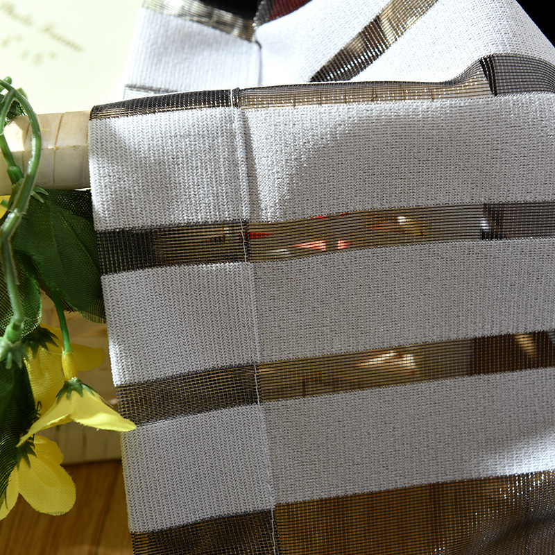 Полиестерова тъкан за прозоречни завеси — Warp knitting, светлопропускливост, вертикална/римска/перфорирана завеса, персонализируема