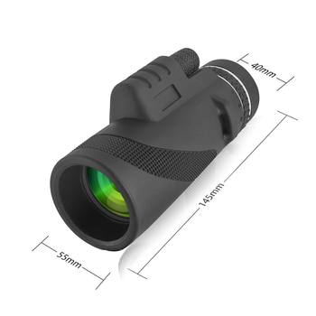 Monokulárny ďalekohľad XJ-W56, zväčšenie 12x50 a 40x60, HD, plný optický systém