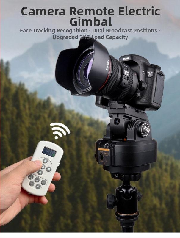 AI veido atpažinimo kamera su automatinio sekimo įranga tiesioginėms transliacijoms, nuotolinis valdymas, 360° pan/tilt, vertikalus greitis 0.5–0.6, horizontalus greitis 8 lygiai