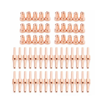 PT31 predĺžená elektródová tryska sada 60 dielov s ochranným krytom a rozdeľovačom, hrúbka rezania 1–15, vzduch