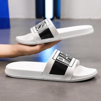 Pánske flip-flopy s PU vrchnou, gumovou podrážkou, voľný štýl, letná verzia 2023