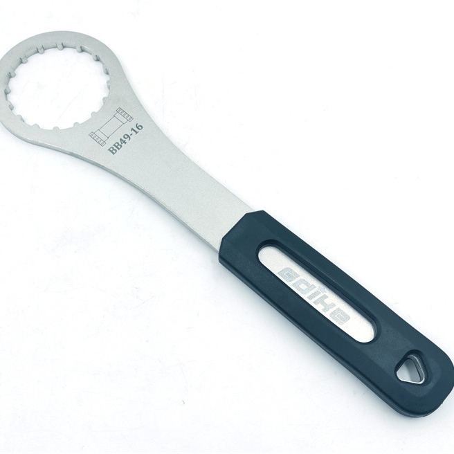 Kľúč pre BB386 závitový spodný uhol, kompatibilný s FSA Mega EVO T47 BB30 Token Locking, nerezová oceľ, značka GDIKE, prispôsobenie: áno