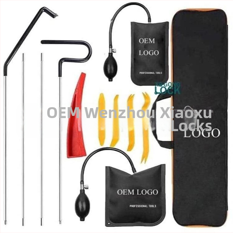 XG automašīnas durvju remonta komplekts ar push-pull āķi un gaisa spilvenu, regulējams durvju un logu uzstādīšanas instruments, daudzfunkcionāls āķa rīks - XG