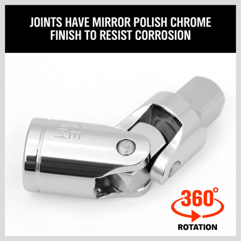 7-dielny set adaptér REF-97260; chróm-vanadová oceľ; nominálne priemery 6,3 mm, 9,5 mm, 12,5 mm; typ spojenia: tvar; použitie: adaptér