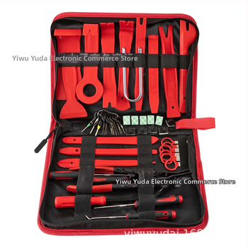 Yudai auto siseviimistluse demonteerimise tööriistade komplekt ustepaneelidele ja heliremondiks — plastikust tööriistad, PP, netokaal 912 g