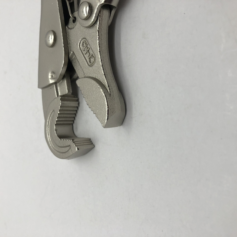 Macwork kliješta za hvatanje tipa VISE s rezanjem žice, kromomolibden čelik, trostrane čeljusti