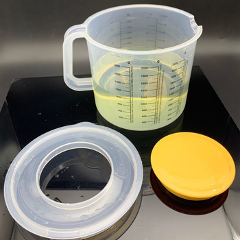 Meracia odmerka na pečenie so stupnicou, PP materiál, objem 2500 ml, hmotnosť 279 g, značka Yading, nástroj na čaj s mliekom