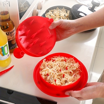 Kućni shredder pilećeg prsa – mljeveni alat za meso/krtač, prilagodljivo obrađivanje, tiskani logotip, moderan minimalistički dizajn