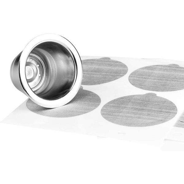 204 ks škrupín kapsúl kompatibilných s Nespresso, naplnené, DIY súprava s hliníkovou fóliou