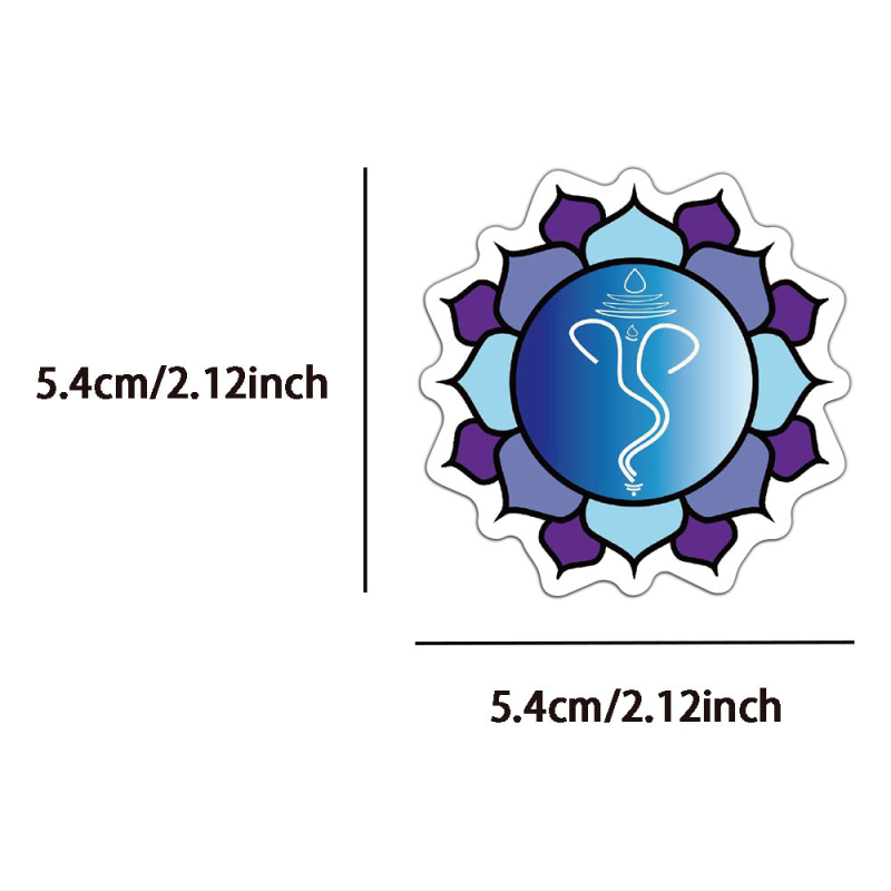 Shi Le 50 listov kreatívnych kamuflážnych rock samolepiek na batožinu, notebook a plánovač | samolepiace, roztomilý štýl, kód 28410