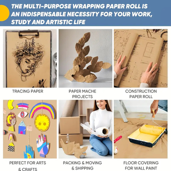 Krafta papīra rulons ar pārklājumu pret netīrumiem – Izcelsme: Anhui