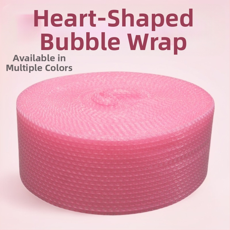 Vidēja burbuļu aizsargfolija, biezināta spilvena iepakojumam kosmētikai un keramikai, burbuļu diametrs 1,5 cm, burbuļu augstums 5 mm, blīvums 80 g/m²