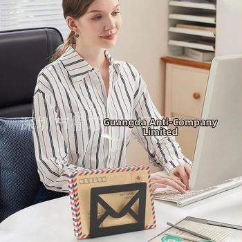 Kovový organizér pošty, stolný organizér na listy, železný, značka YX