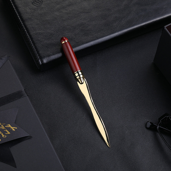 Zhuo Wen otvárač listov, drevo a kov, model 959#, max. B3 papierovej veľkosti