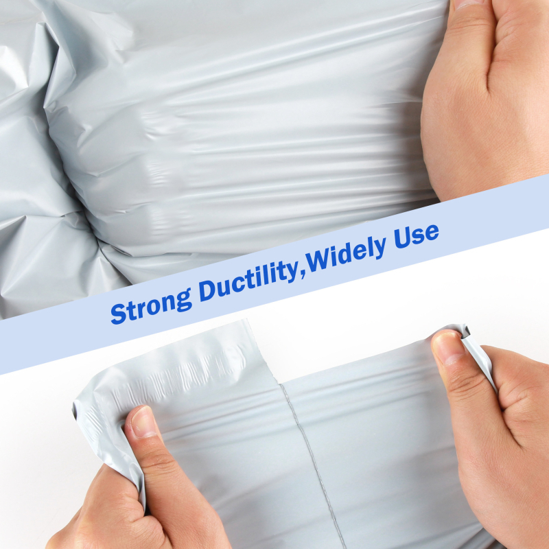 Ātrās piegādes somiņa drēbēm ar gaisa kolonnas iesaiņojumu, ūdensizturīga transporta iepakojums, 4 cm noslēguma garums, 100% tīrs materiāls, PET/PE/LDPE