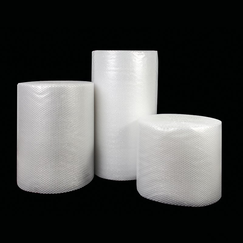 Ρολό φούστας διπλού στρώματος με μεγάλες φούσκες, 50 cm × 50 cm, φούσκες 8–10 mm, πάχος μεσαίο‑άνω, πυκνότητα 70–120 g/m²