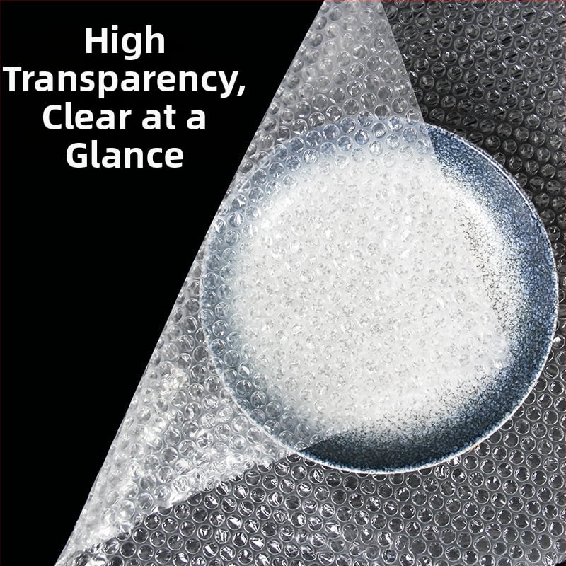 Ρολό φούστας διπλού στρώματος με μεγάλες φούσκες, 50 cm × 50 cm, φούσκες 8–10 mm, πάχος μεσαίο‑άνω, πυκνότητα 70–120 g/m²