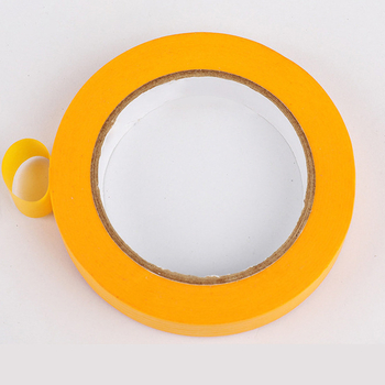 Лента за маскиране с хартиена подложка – висока вискозност за разделяне на цветове при боядисване с пръскане; марка Jia Baoli; подложка: хартия; дебелина: 0.08–0.3 мм; приложение: боядисване с пръскане