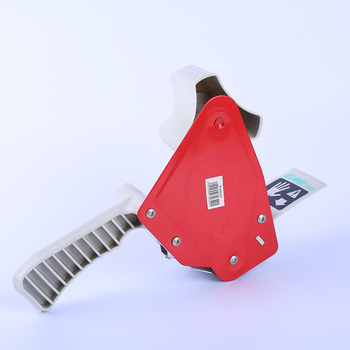 Jinsheng Ръчна резачка за лента и запечатване на кутии, пластмаса, модел #900003, ширина лентата до 48 мм, тегло 390 г